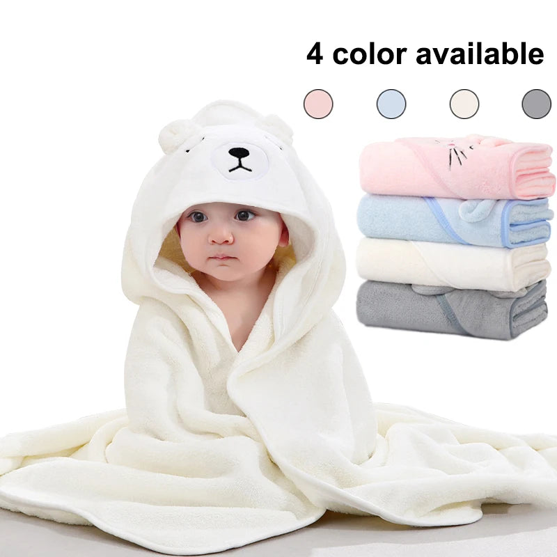 Une couverture chaude pour le bain en coton adaptée à toutes les saisons, offrant une grande capacité d'absorption.