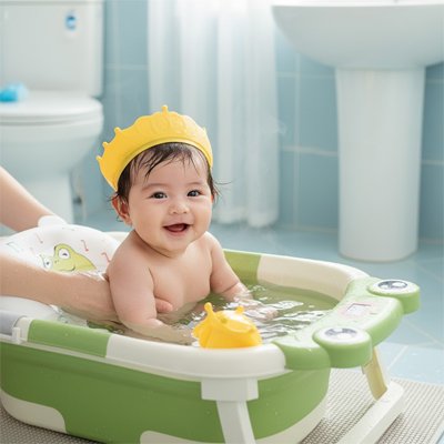 Baignoire bébé pliable