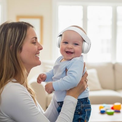 Casque anti bruit bébé