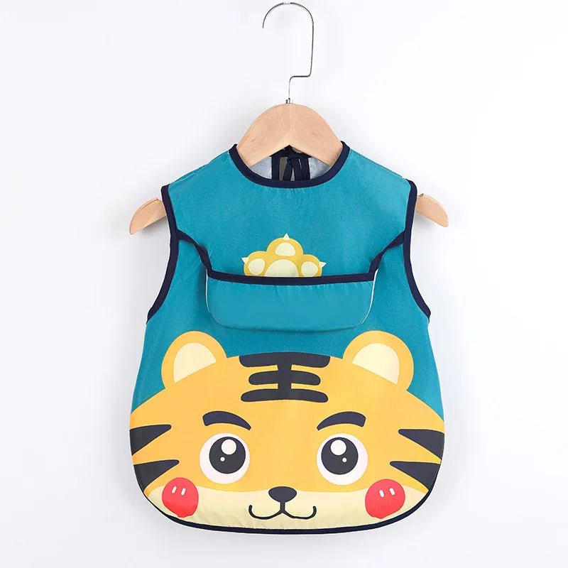 Bavoir imperméable à manches longues pour bébé et enfant en bas âge - BABYONCLOUDS
