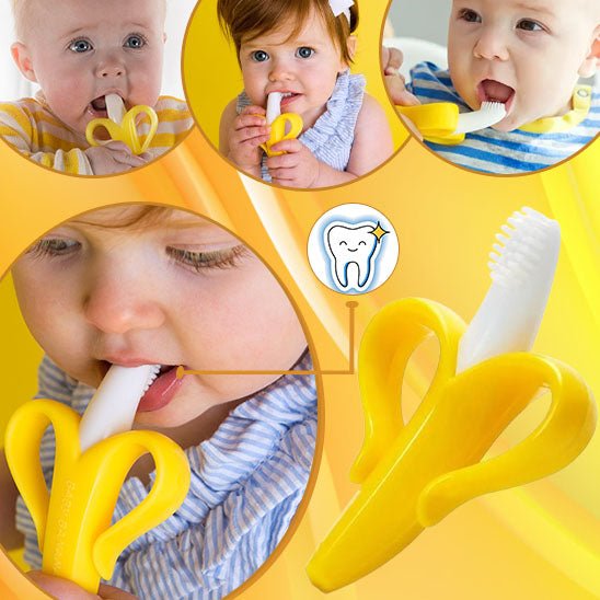 Brosse de nettoyage des dents pour enfants, soins buccaux pour bébés - BABYONCLOUDS