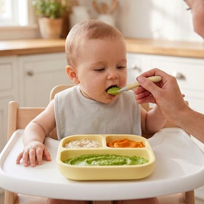 Assiette bébé ventouse 