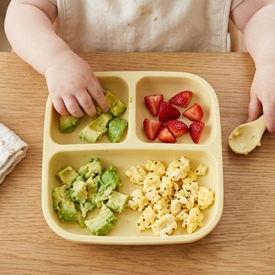 Assiette bébé ventouse 