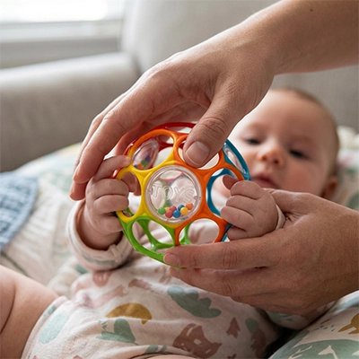 Balle sensorielle bébé