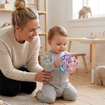 Balle sensorielle bébé
