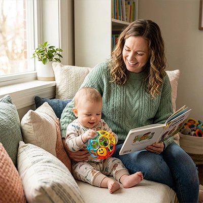 Balle sensorielle bébé