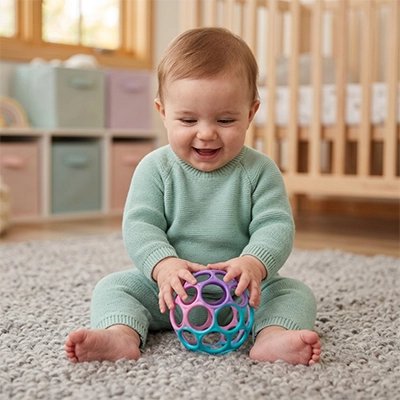 Balle sensorielle bébé
