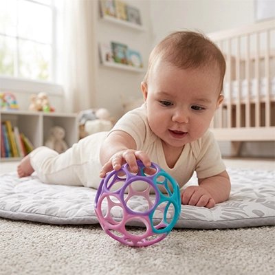 Balle sensorielle bébé