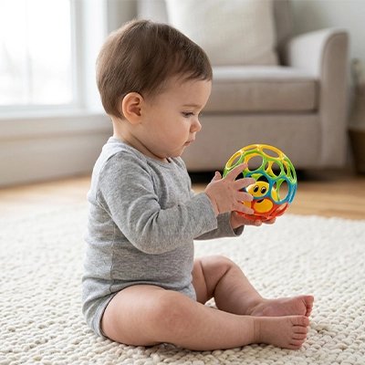 Balle sensorielle bébé
