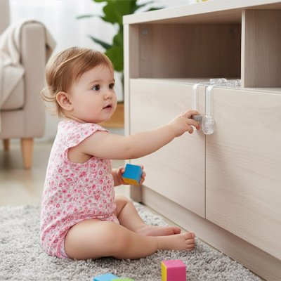 Bloque porte pour bebe