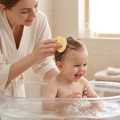 Brosse cheveux bebe