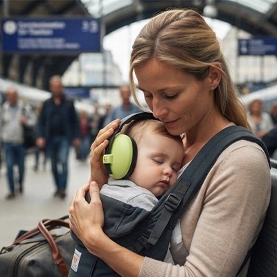 Casque anti bruit bébé