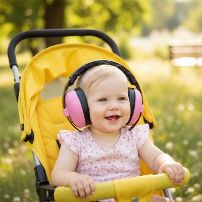 Casque anti bruit bébé