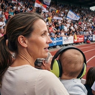 Casque anti bruit bébé