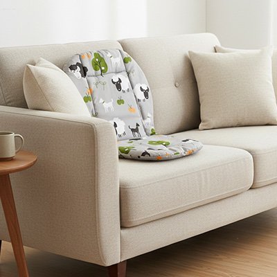 Coussin chaise haute 