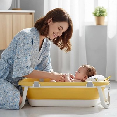 Coussin de bain bébé
