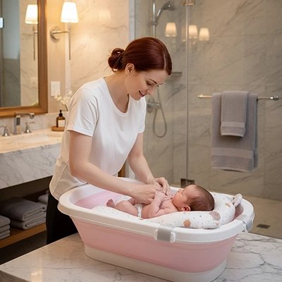 Coussin de bain bébé