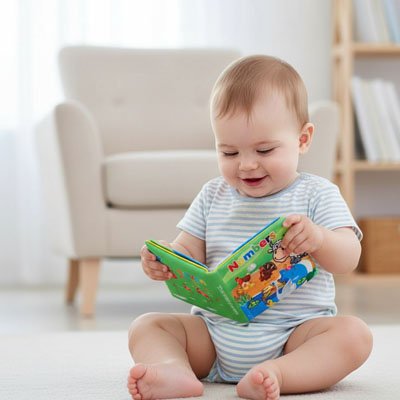 Livre bebe en tissus