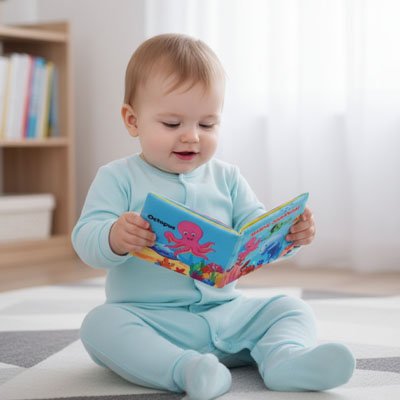 Livre bebe en tissus