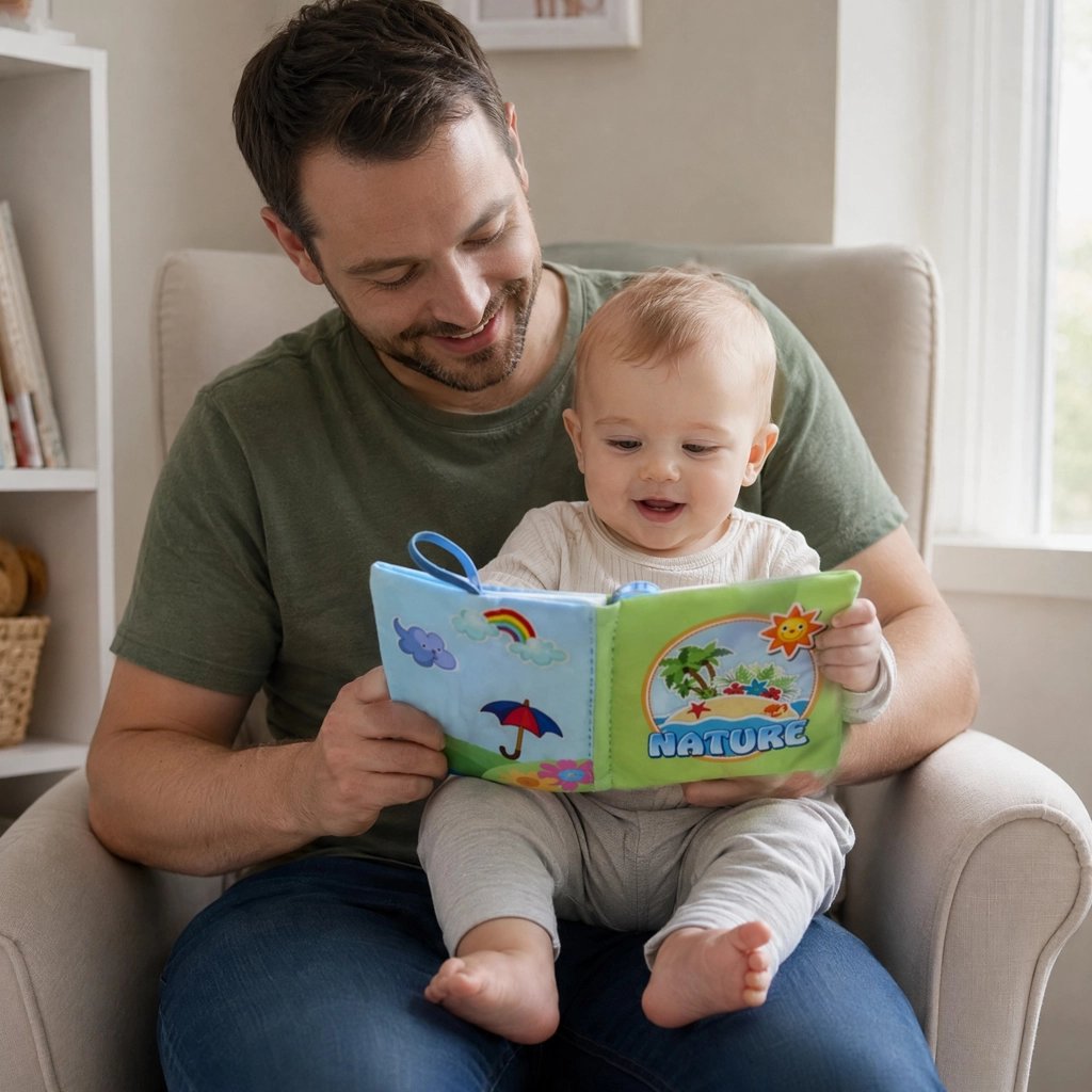 Livre bebe en tissus