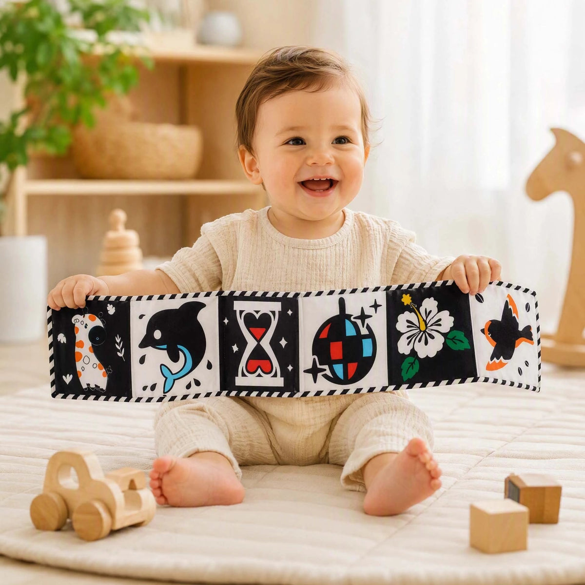 Livre bebe en tissus