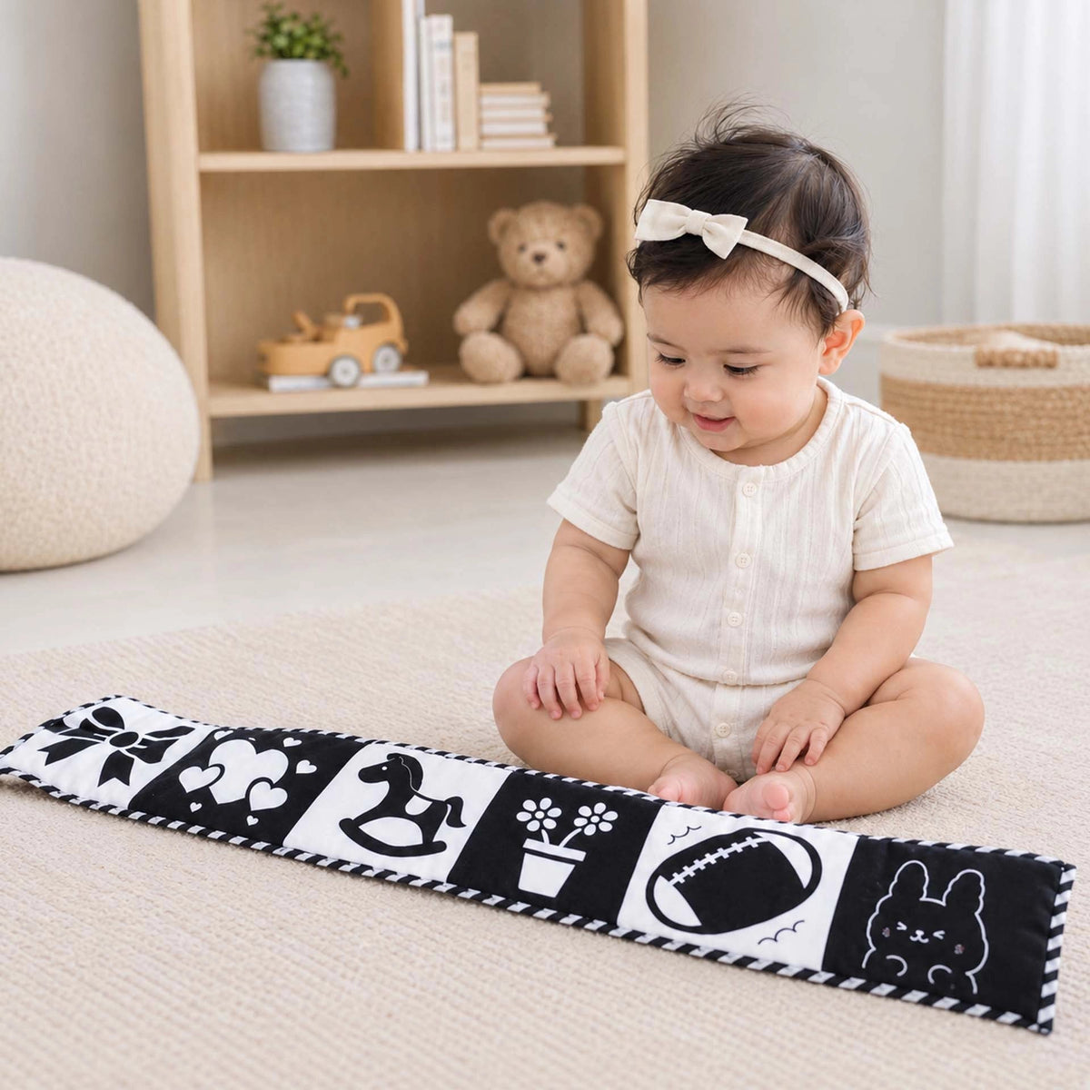 Livre bebe en tissus