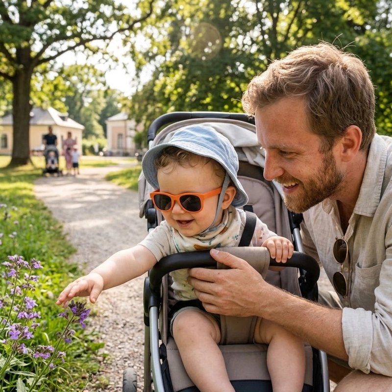 Lunettes de soleil bébé​