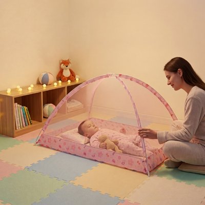 Moustiquaire lit bébé 
