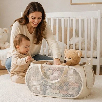 Rangement pour peluche​