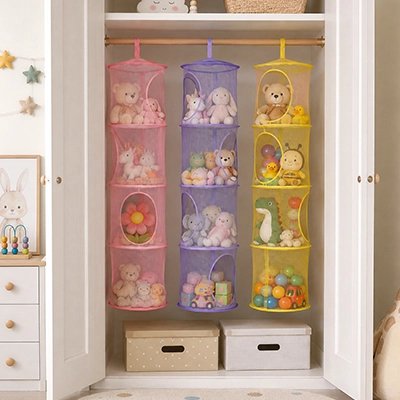 Rangement pour peluche​