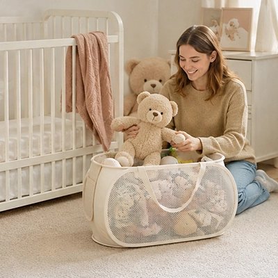 Rangement pour peluche​