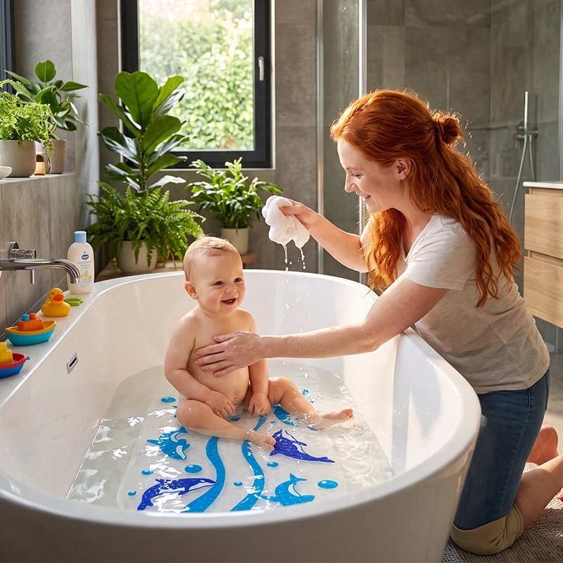 Tapis de bain bebe