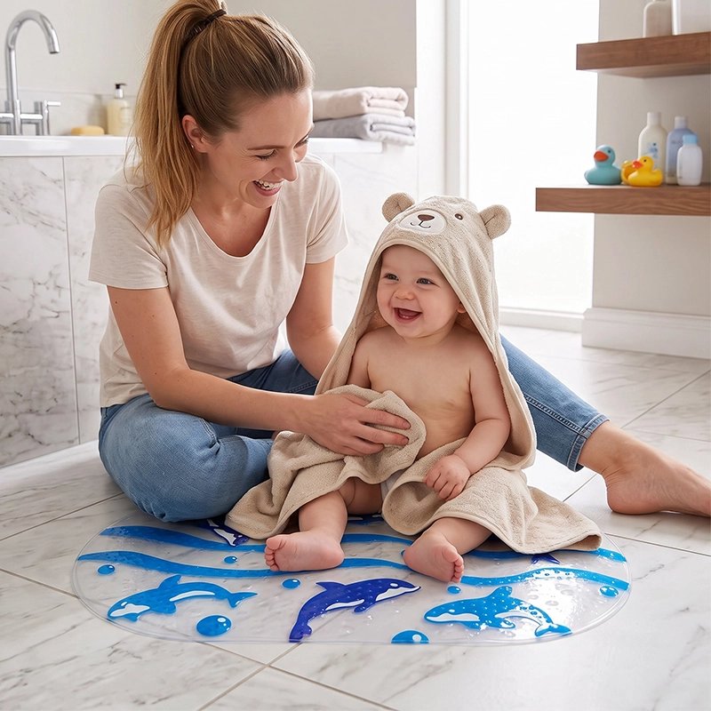 Tapis de bain bebe