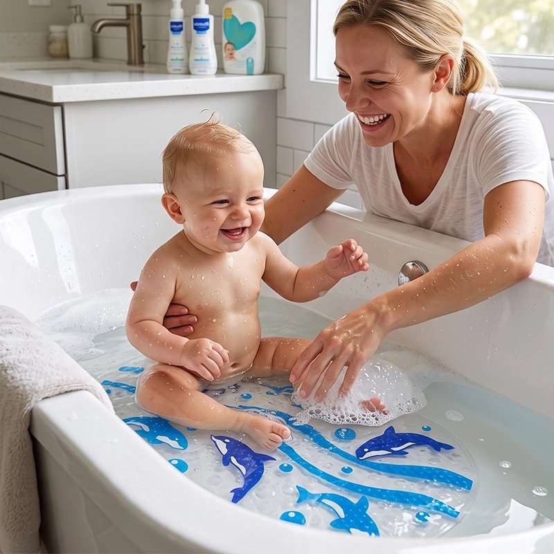 Tapis de bain bebe