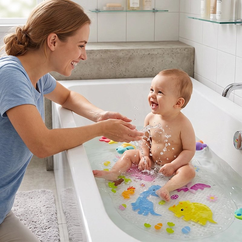 Tapis de bain pour bébé