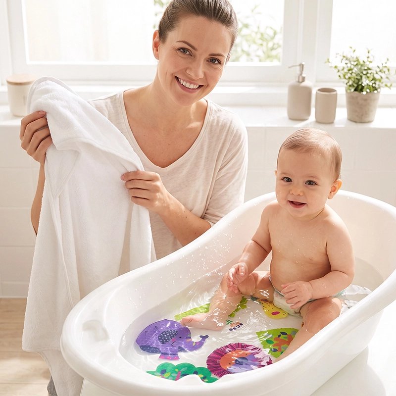 Tapis de bain pour bébé