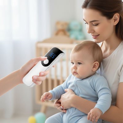 Thermomètre frontal