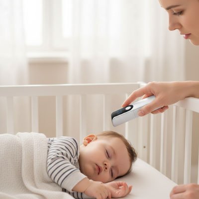 Thermomètre frontal