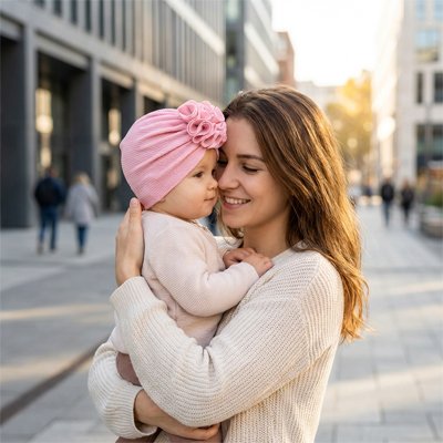 Turban bebe fille 