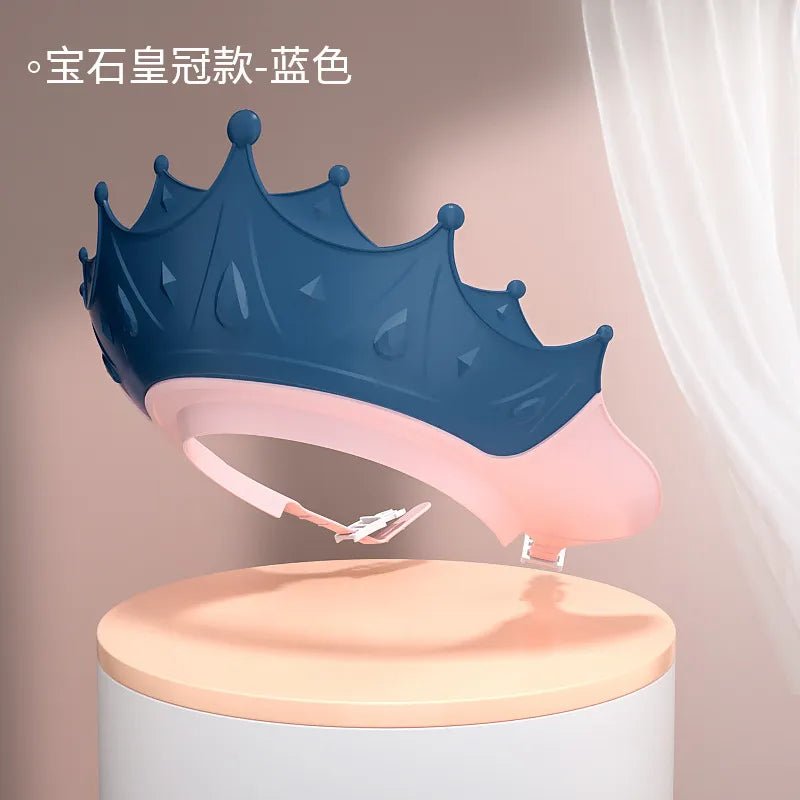 Baby Swim Shower Cap Bath Shampoo Adjustable Eye Protection Head Water Cover Baby Care Wash Hair Shower Cap For 0-6 Years Kids - BABYONCLOUDS