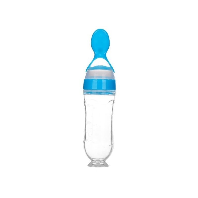 Biberon avec cuillère pour nouveau-né | EasyBottle™ - BABYONCLOUDS