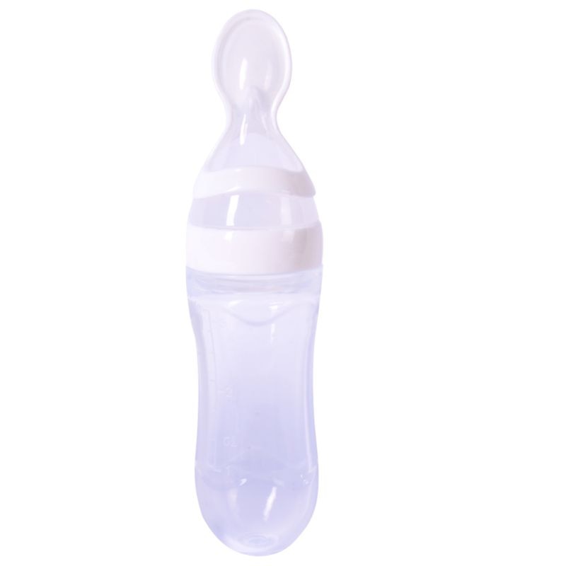 Biberon avec cuillère pour nouveau-né | EasyBottle™ - BABYONCLOUDS