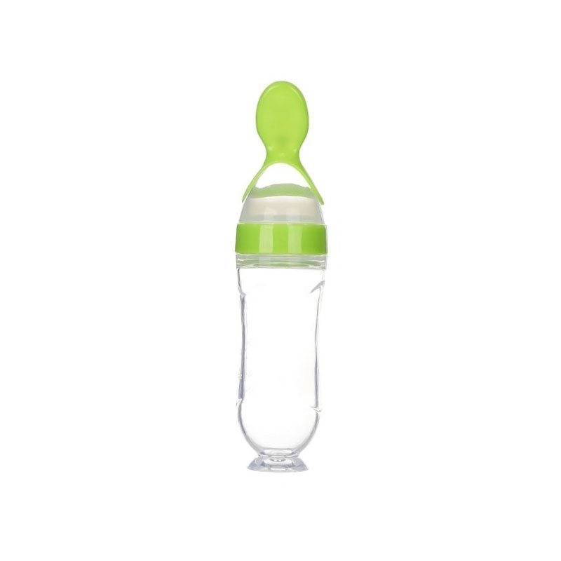 Biberon avec cuillère pour nouveau-né | EasyBottle™ - BABYONCLOUDS